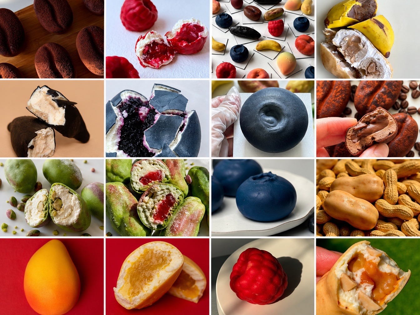 Mariya's desserts collage